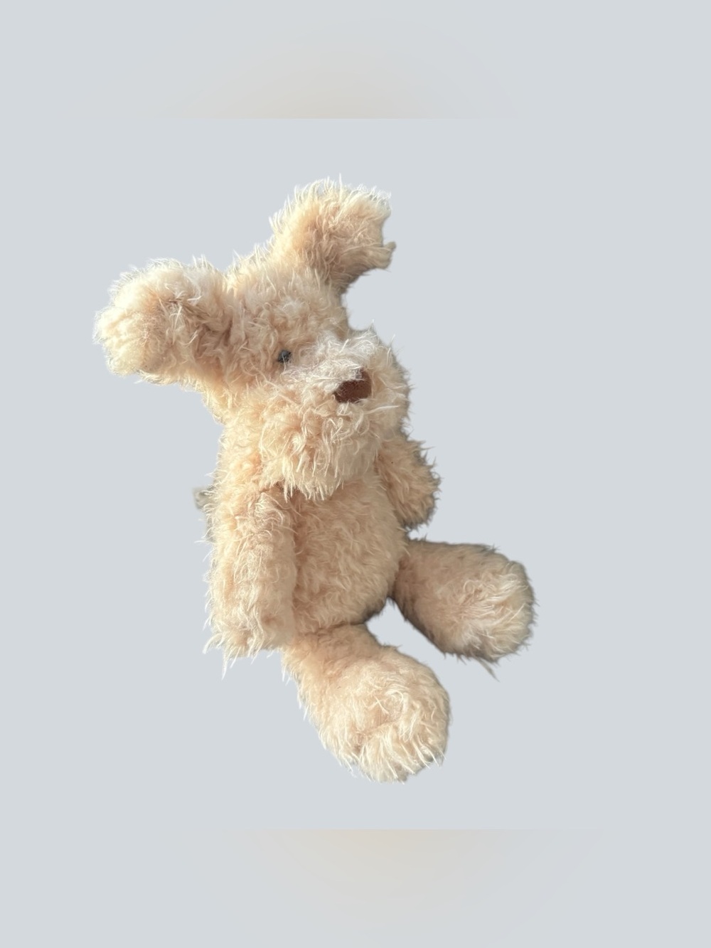 Jellycat "I am Medium Angora Puppy" Dog Plush Stuffed Animal Retired Tan Beige - Picture 3 of 10